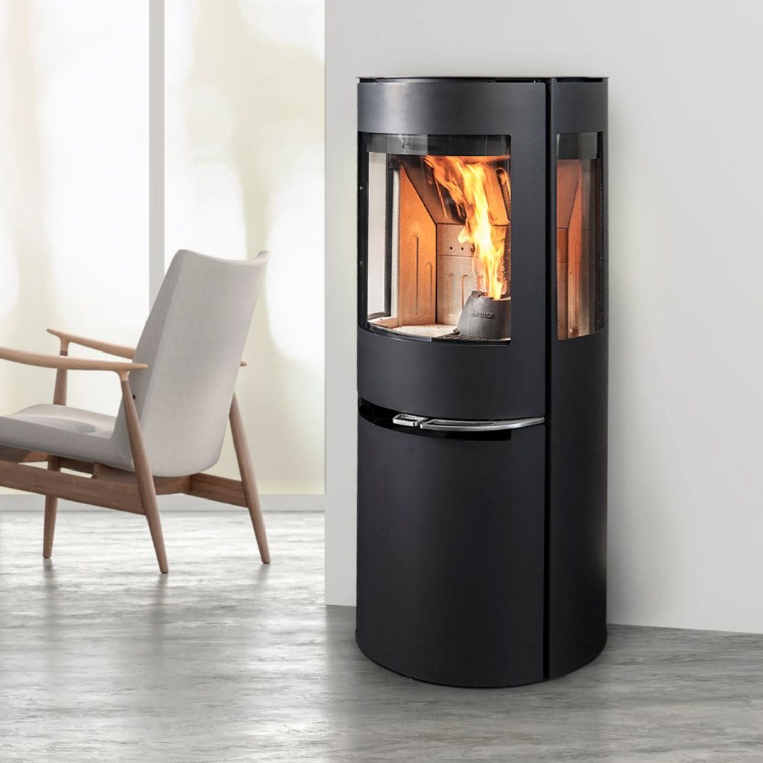 Aduro H1 hybride hout- en pelletkachel - fabrikantfoto 5