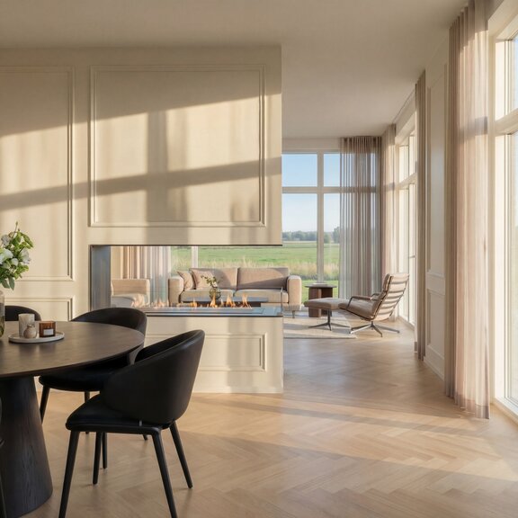 Attika Montreal Bio-ethanol Roomdivider - sfeerbeeld