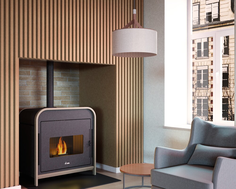 Cadel Frame 9 kW licht brons – outlet