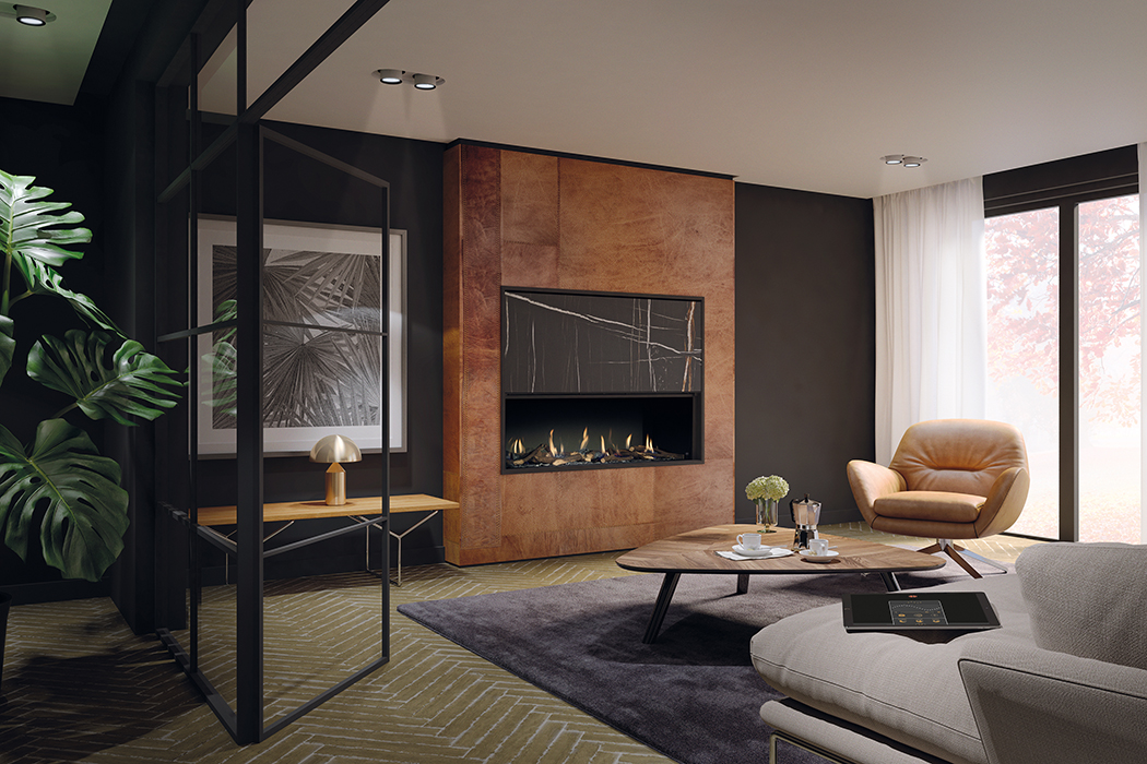 DRU Metro 130XT Brown log set – fabrikantfoto