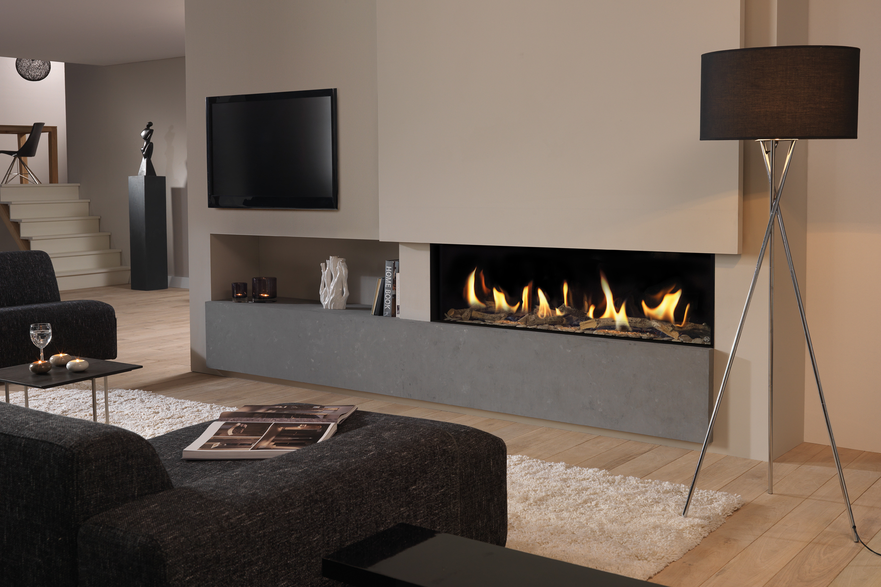 DRU Metro 150XT White log set – fabrikantfoto