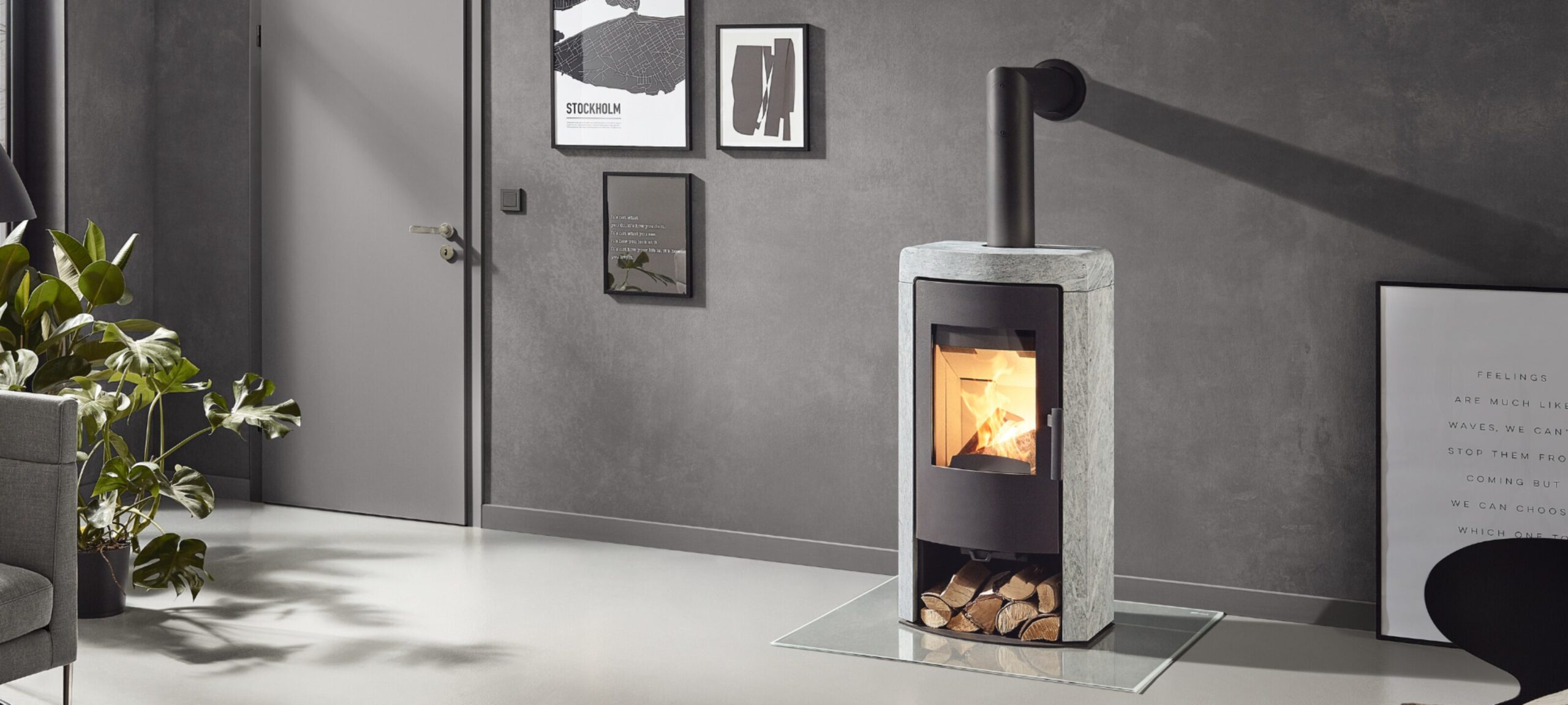 RIKA NEX kachel in interieur, officieel sfeerbeeld