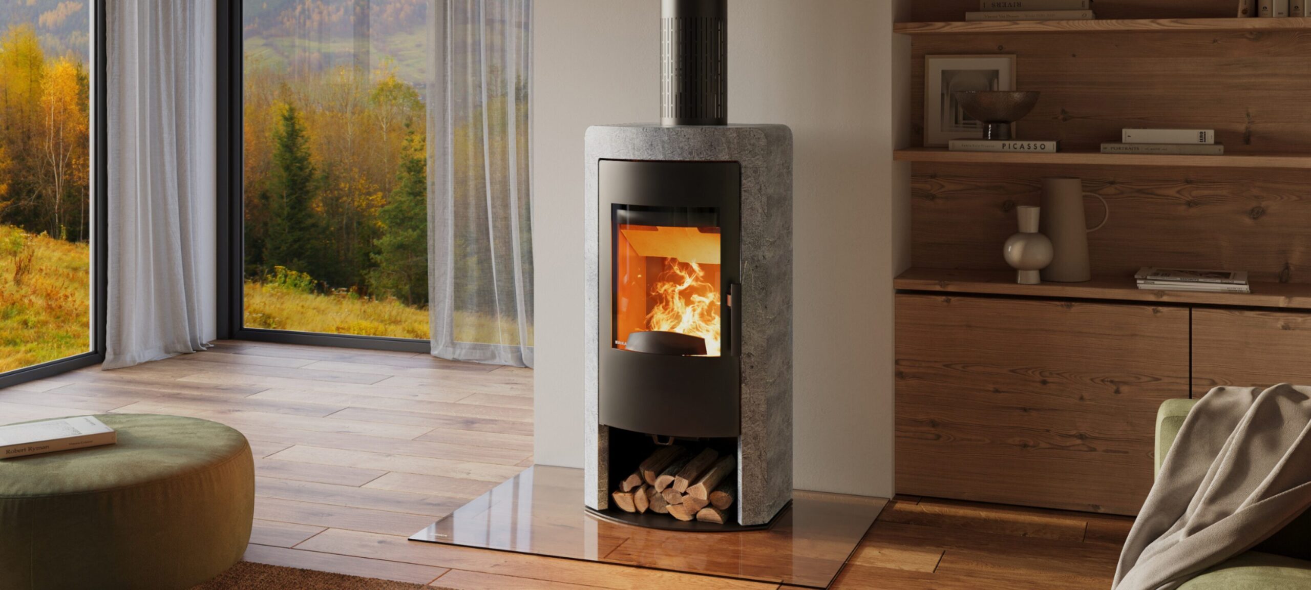 RIKA NEX kachel in interieur, officieel sfeerbeeld