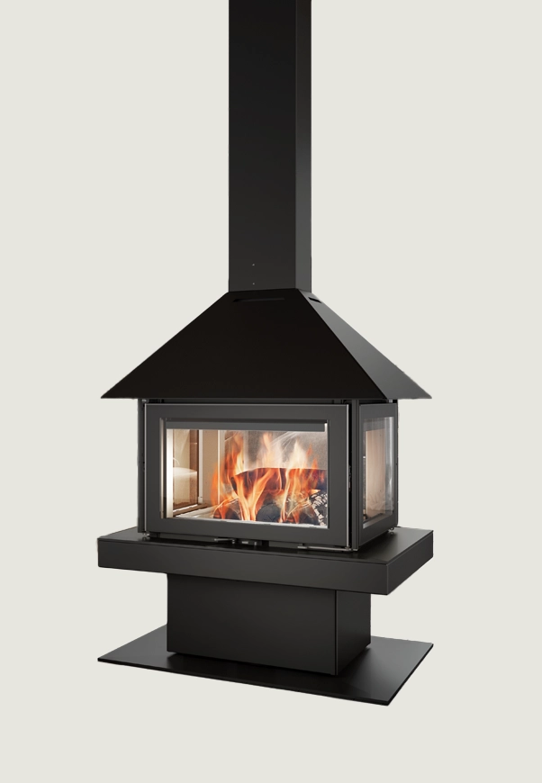 Rocal Giselle 90 brandende haard