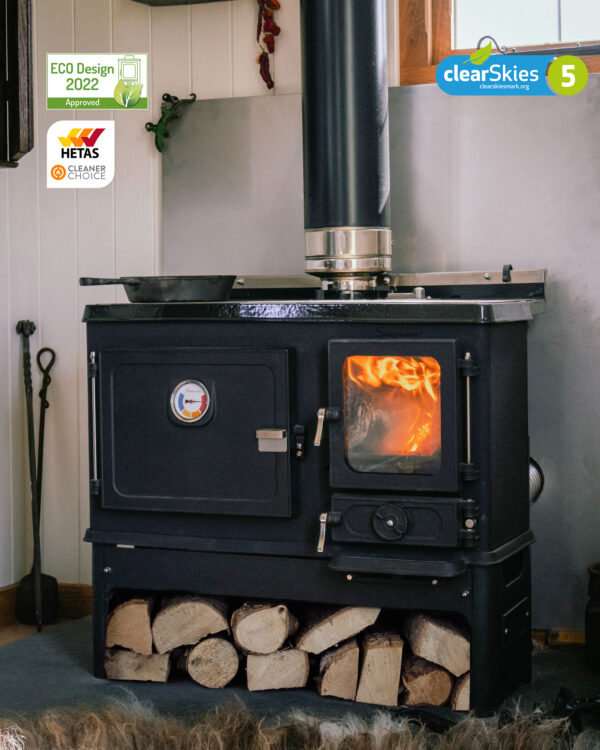 Salamander Little Range compact houtfornuis met kookplaat en oven