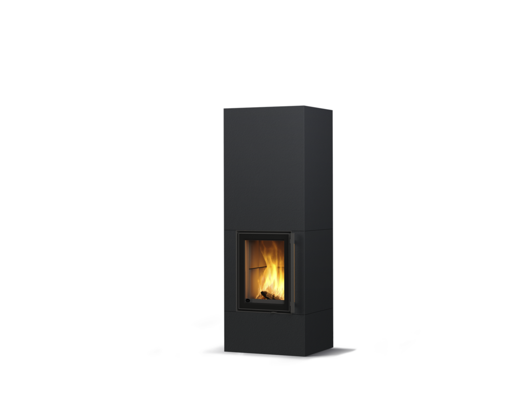 Tulikivi Koli S – Structure Black, hoogte 1800 mm