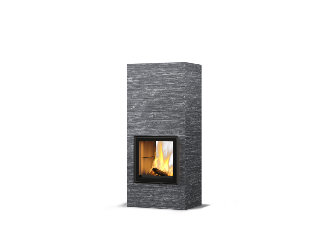 Tulikivi Raita S 2D – Grafia, hoogte 1800 mm