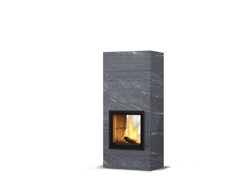 Tulikivi Raita S 2D – Unica, hoogte 1800 mm