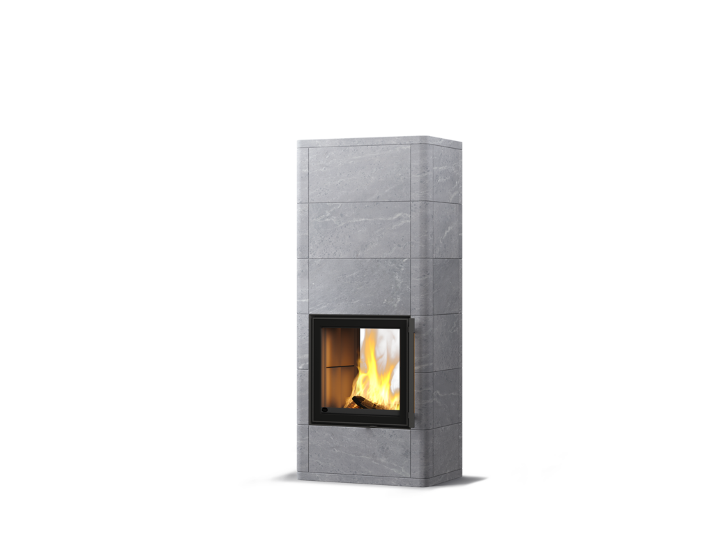 Tulikivi Salvo S 2D – Classic, hoogte 1845 mm