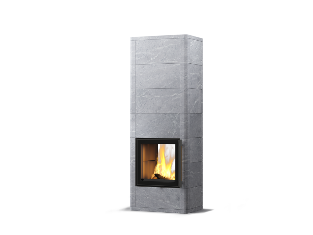 Tulikivi Salvo S 2D – Classic, hoogte 2145 mm