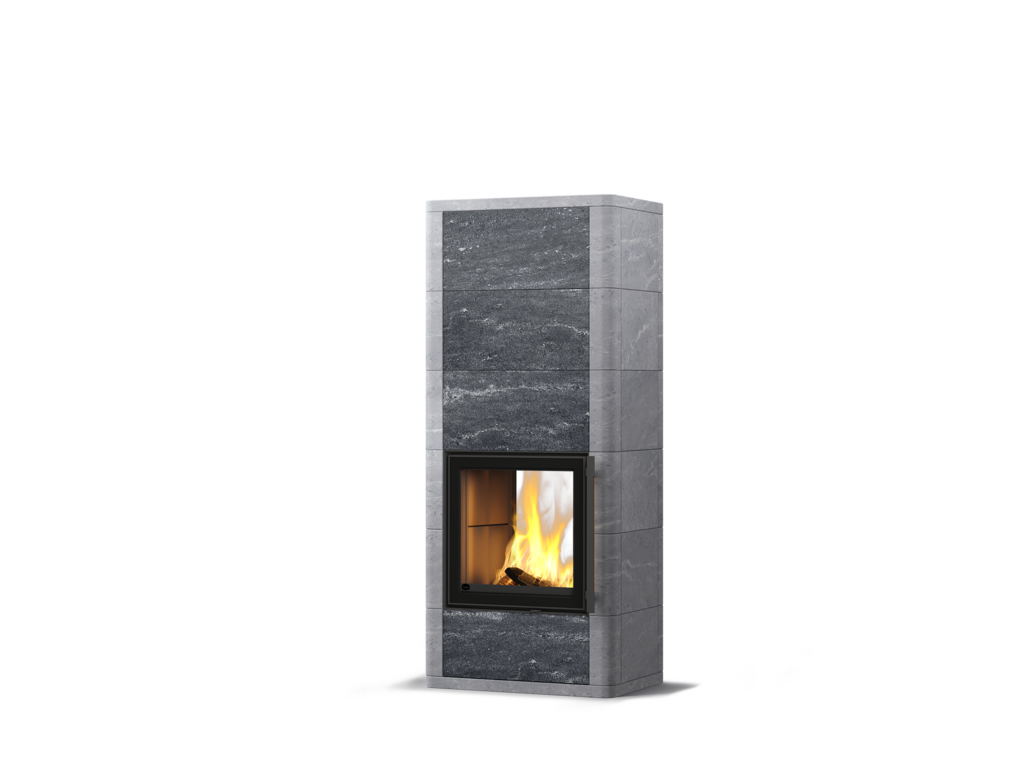 Tulikivi Salvo S 2D – Nobile, hoogte 1845 mm