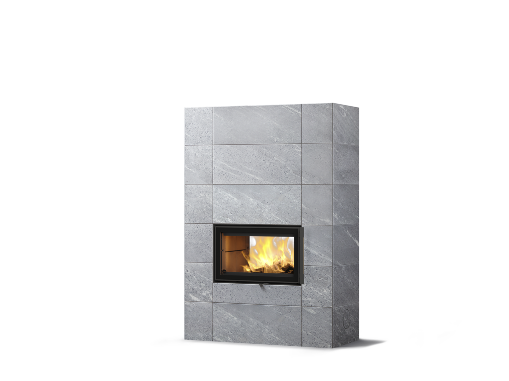 Tulikivi Saramo 2D – Classic, hoogte 1800 mm