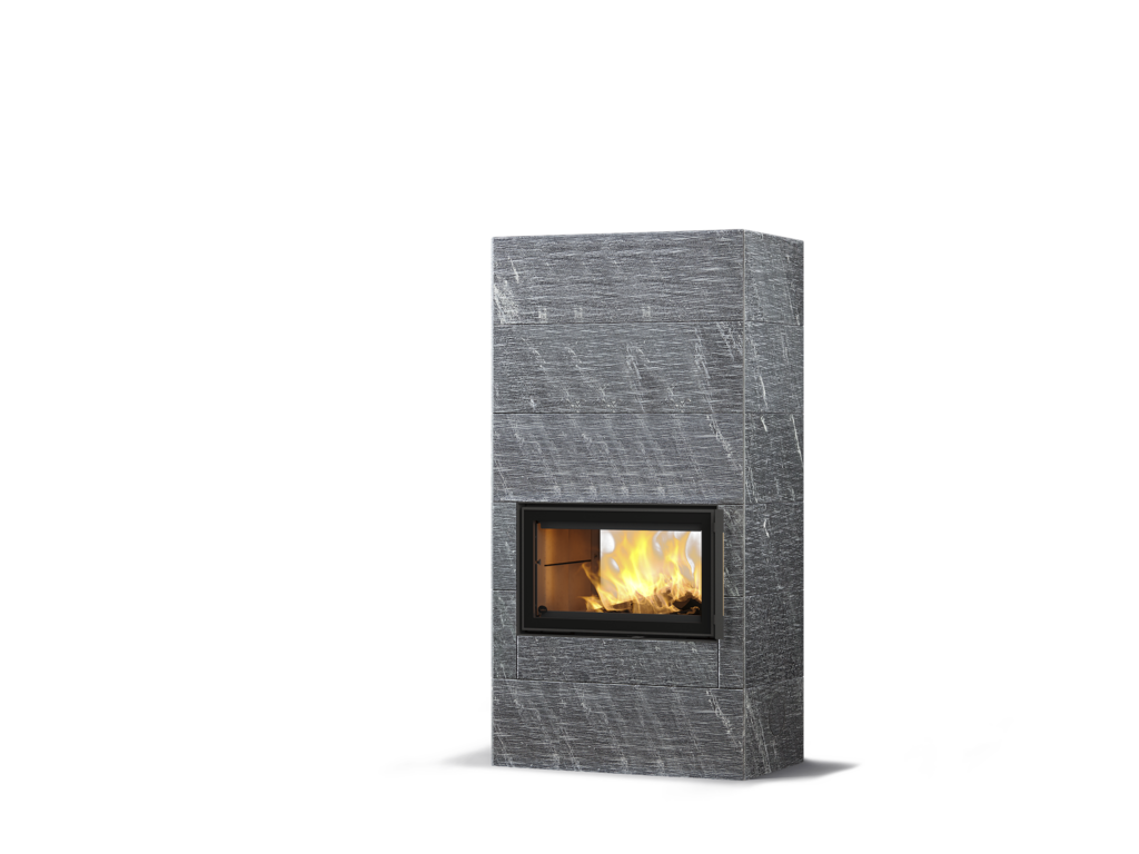 Tulikivi Saramo S 2D – Grafia, hoogte 1800 mm