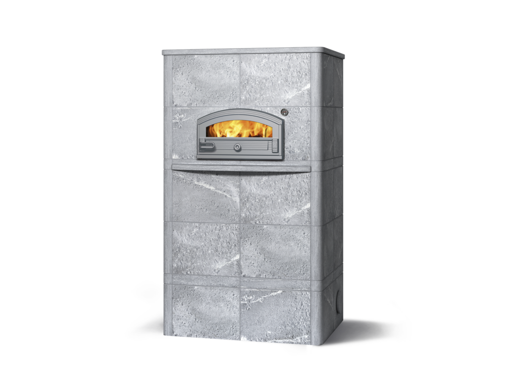 Tulikivi TLU2000/93 - Classic, zijde met de bakoven