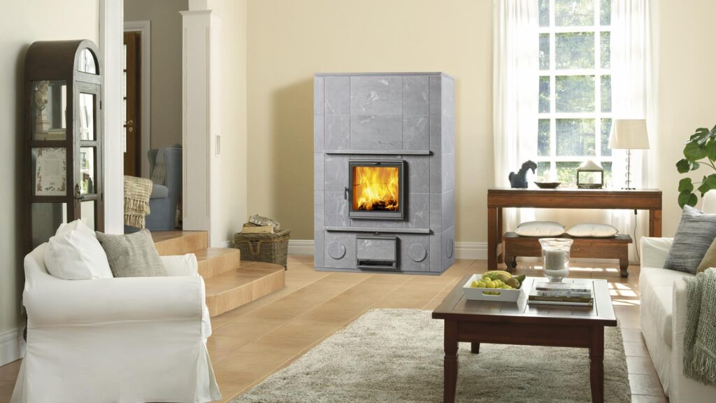 Tulikivi TU2200/92 in een interieur - sfeerfoto van de fabrikant