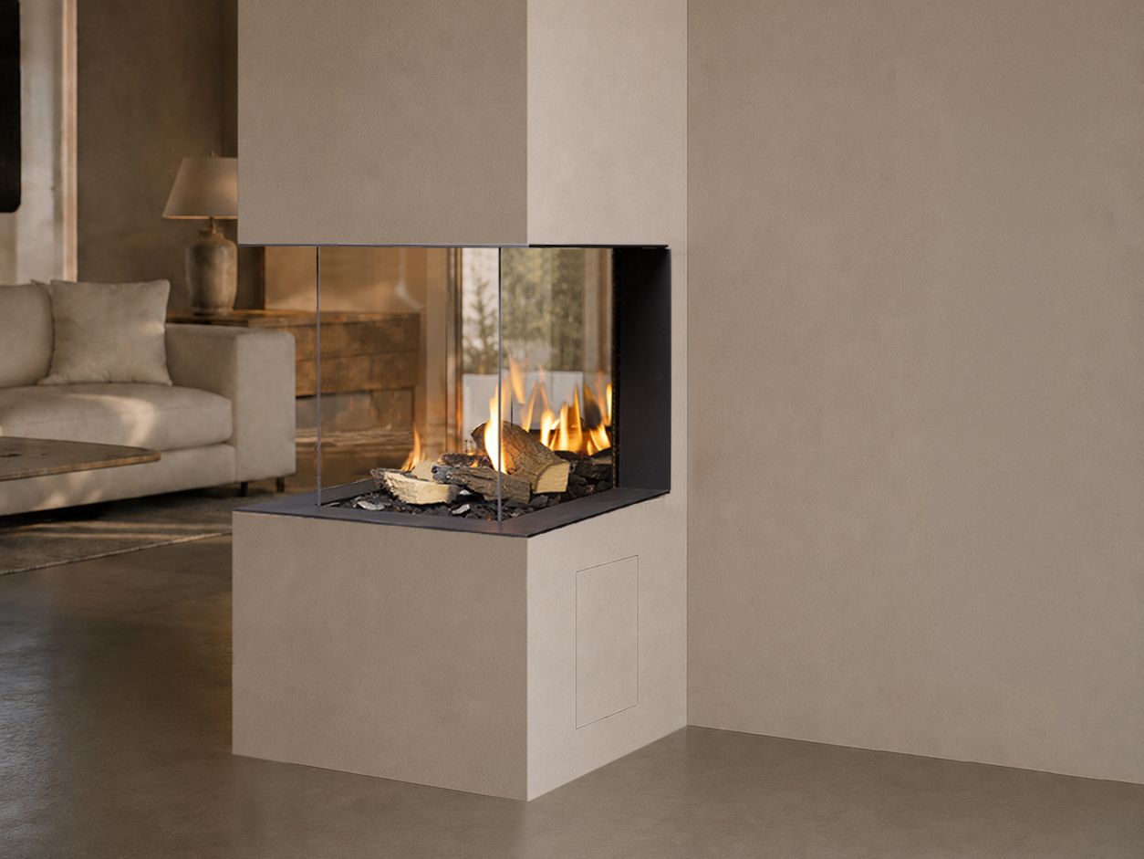 Zijaanzicht van de Trimline 120 3/4 Room Divider