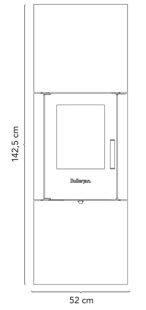 Maattekening Bullerjan B3 Keramiek MAX