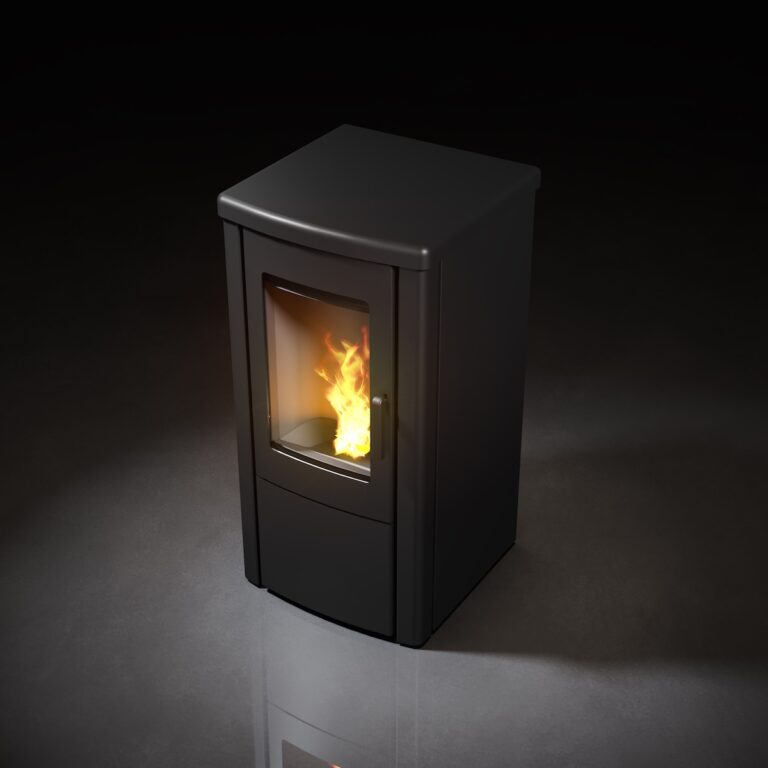Duroflame Cleo Glide Slim zijaanzicht