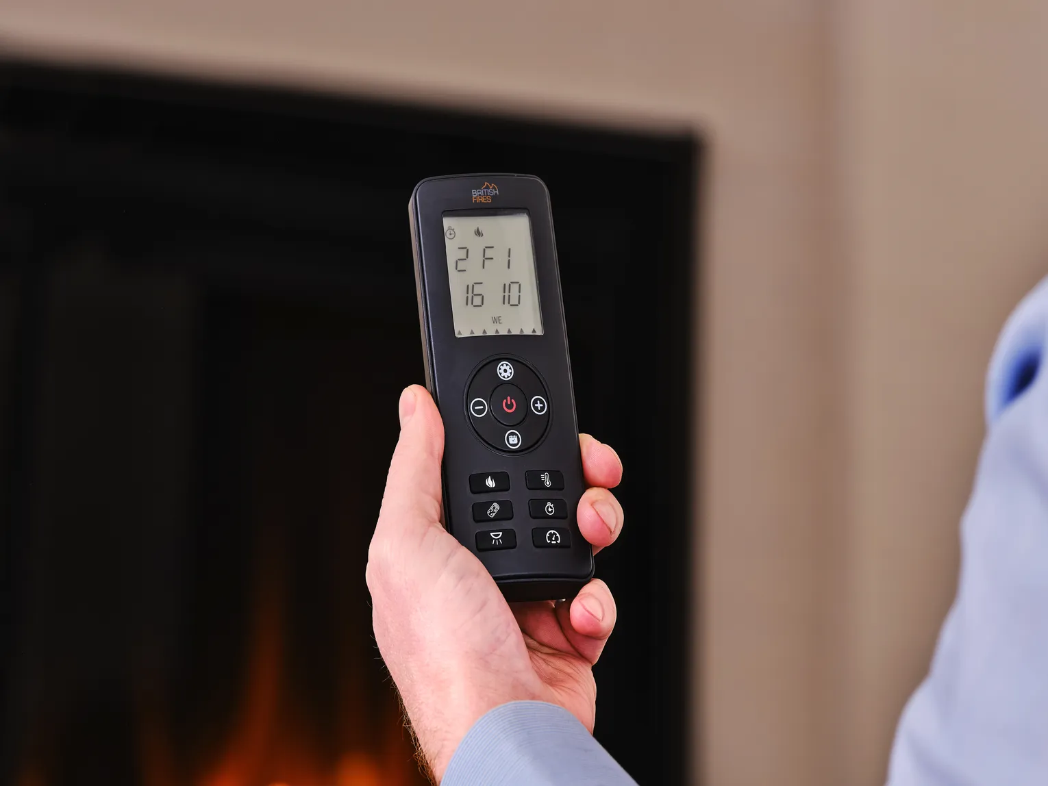 Afstandsbediening van de British Fires New Forest-serie
