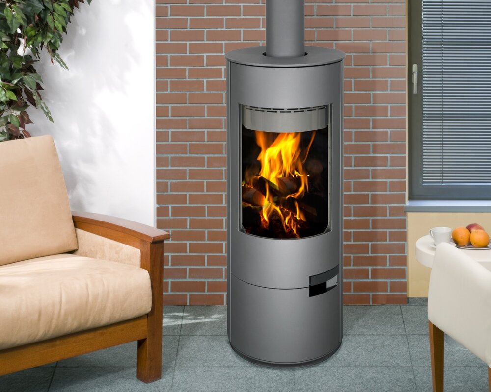 Olympia Fires Katara 8 kW antraciet – modelillustratie bij outlet RK5812