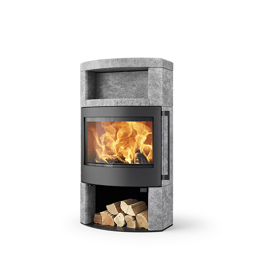 Skantherm Ator+ Panorama houtkachel, productaanzicht