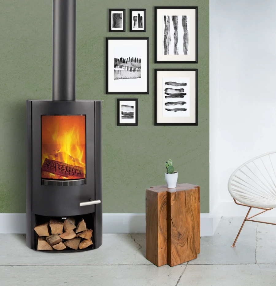 TermaTech TT20 BAZIC R houtkachel - sfeerbeeld 1