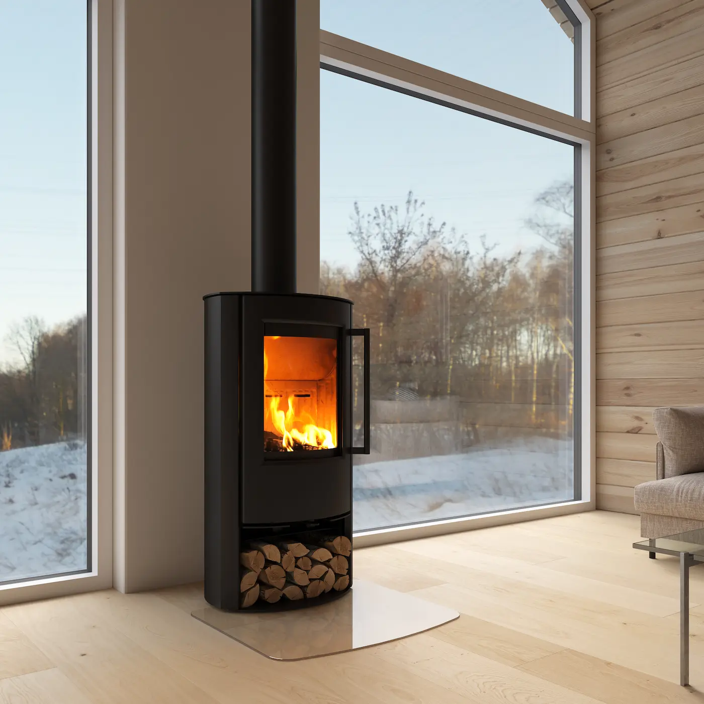 TermaTech TT21 Classic houtkachel - sfeerbeeld 3