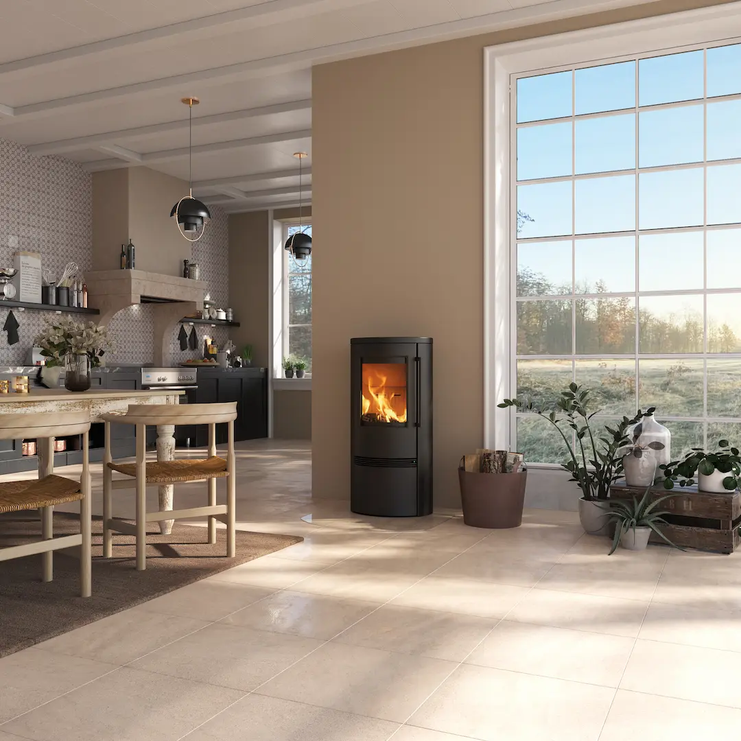 TermaTech TT21R A-FLAME houtkachel - sfeerbeeld 3