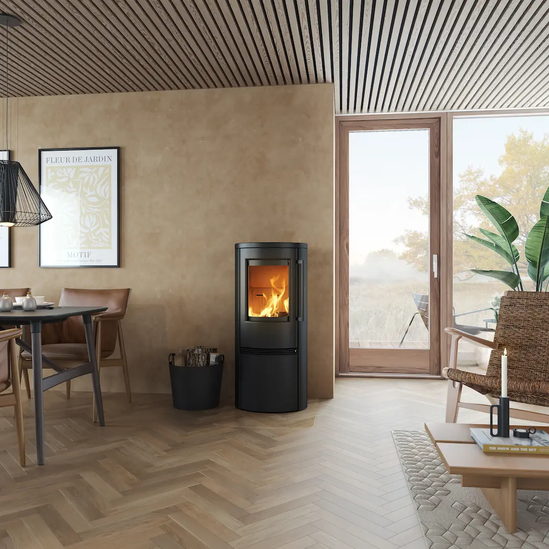 TermaTech TT21RH A-FLAME houtkachel - sfeerbeeld 3