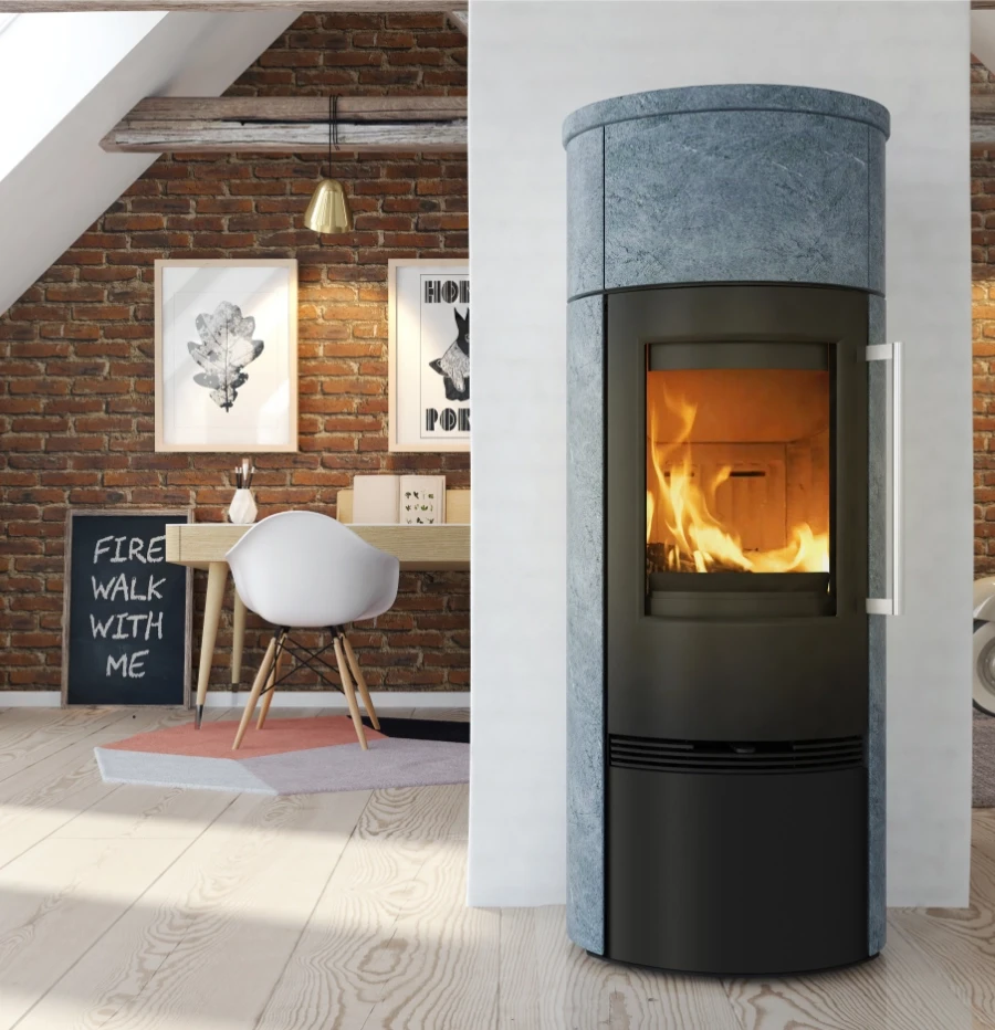 TermaTech TT21RHS-HST houtkachel - sfeerbeeld 2