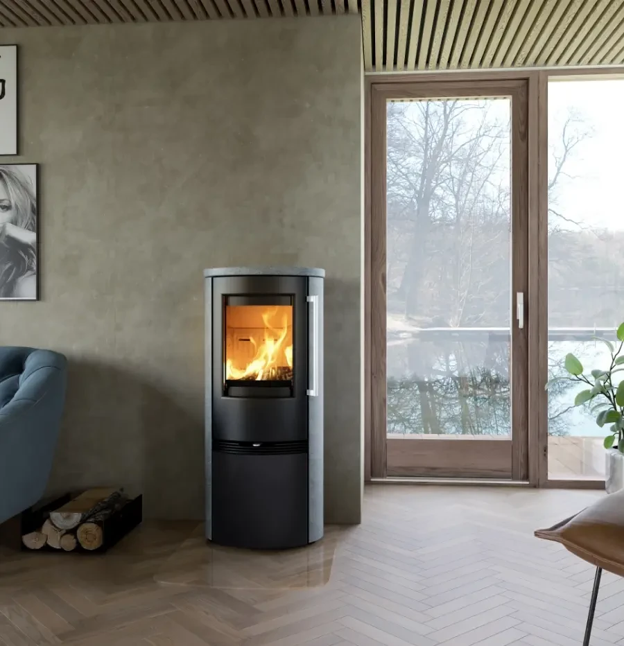 TermaTech TT21RHS houtkachel - sfeerbeeld 1