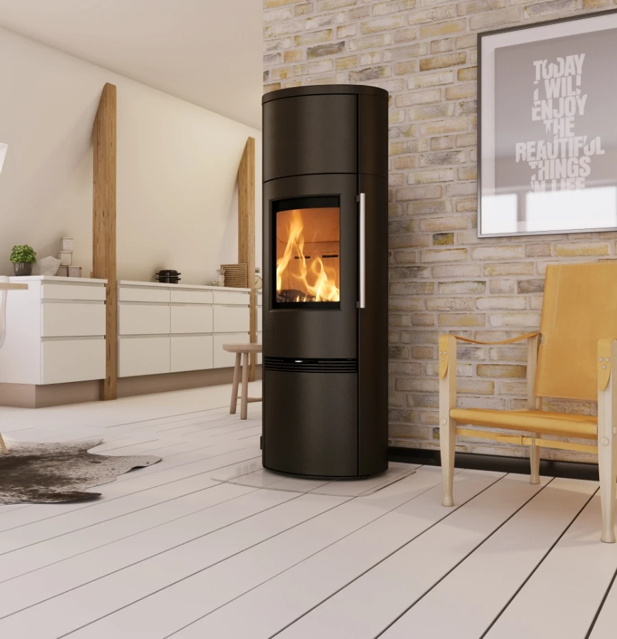 TermaTech TT21RHT houtkachel - aanzicht 3