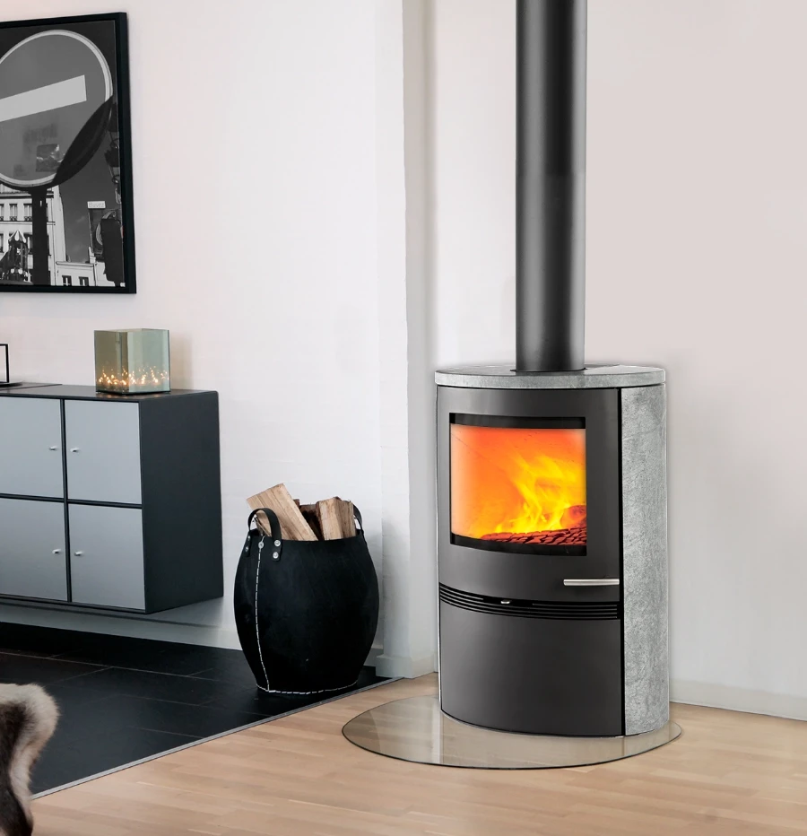 TermaTech TT22HS houtkachel - aanzicht 2