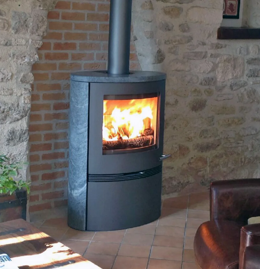 TermaTech TT22HS houtkachel - aanzicht 3