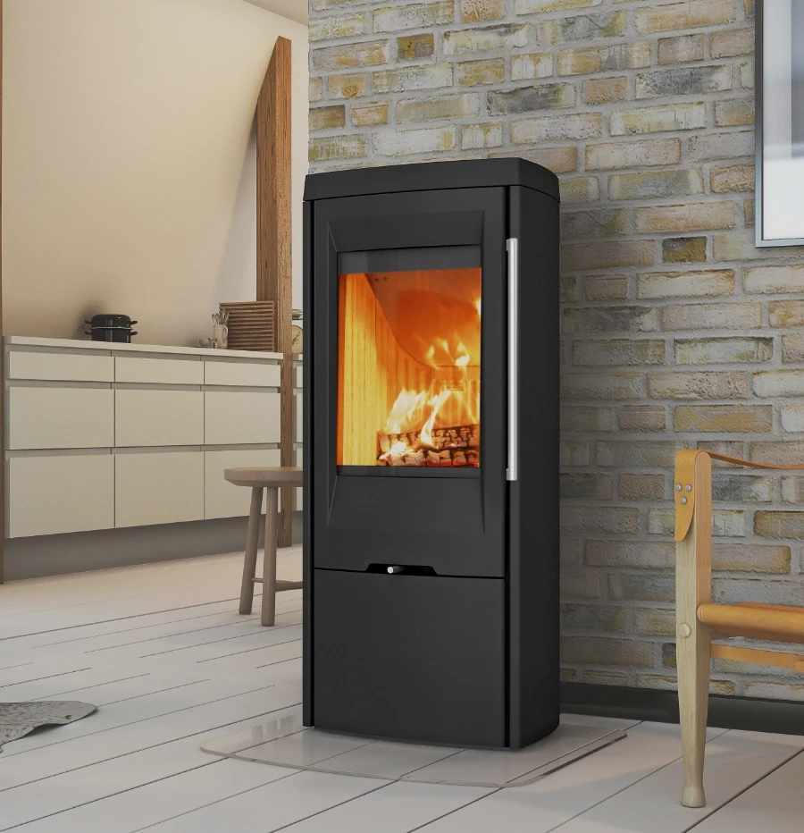 TermaTech TT30 houtkachel - aanzicht 2
