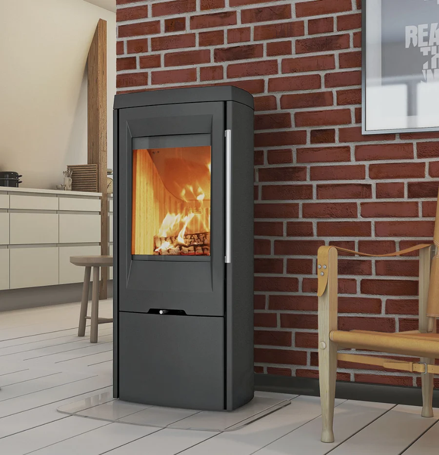 TermaTech TT30 houtkachel - aanzicht 3