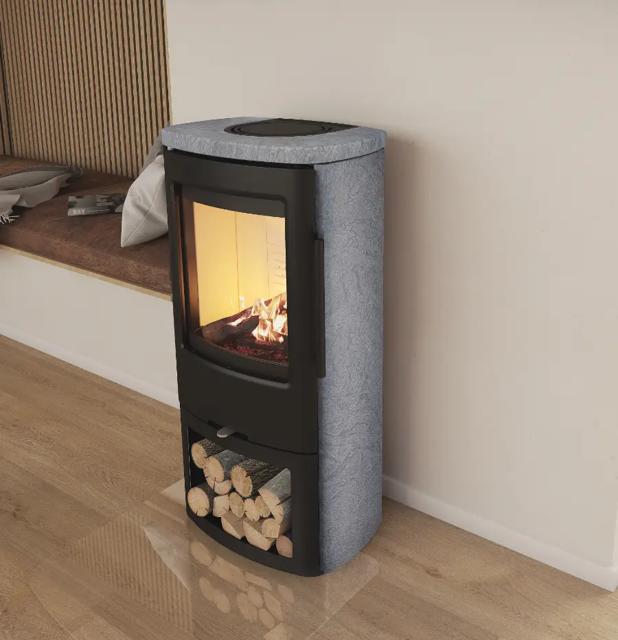 TermaTech TT44CG houtkachel - aanzicht 3